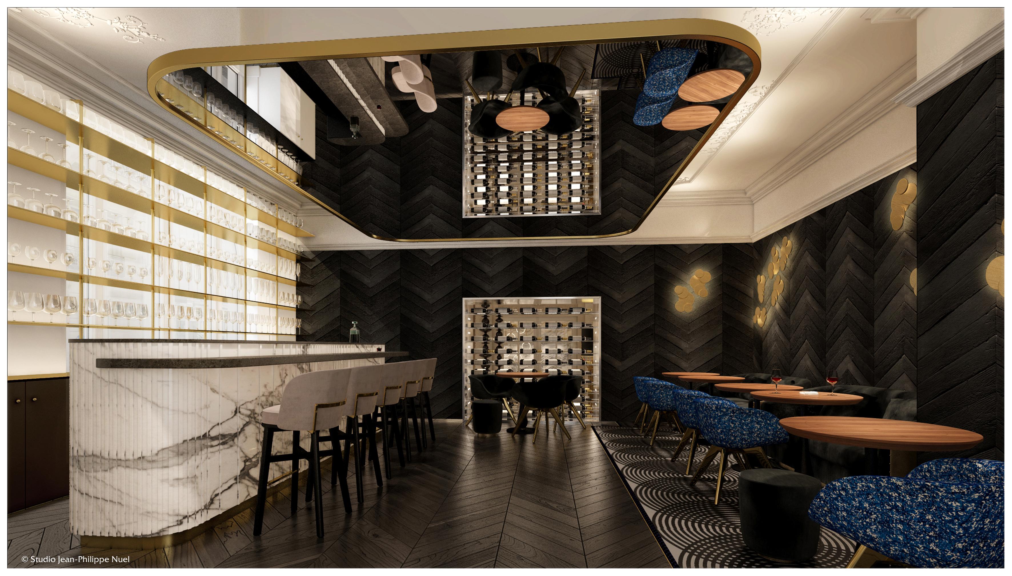 La Clef Champs-Elysees Paris By The Crest Collection エクステリア 写真 Interior of the restaurant