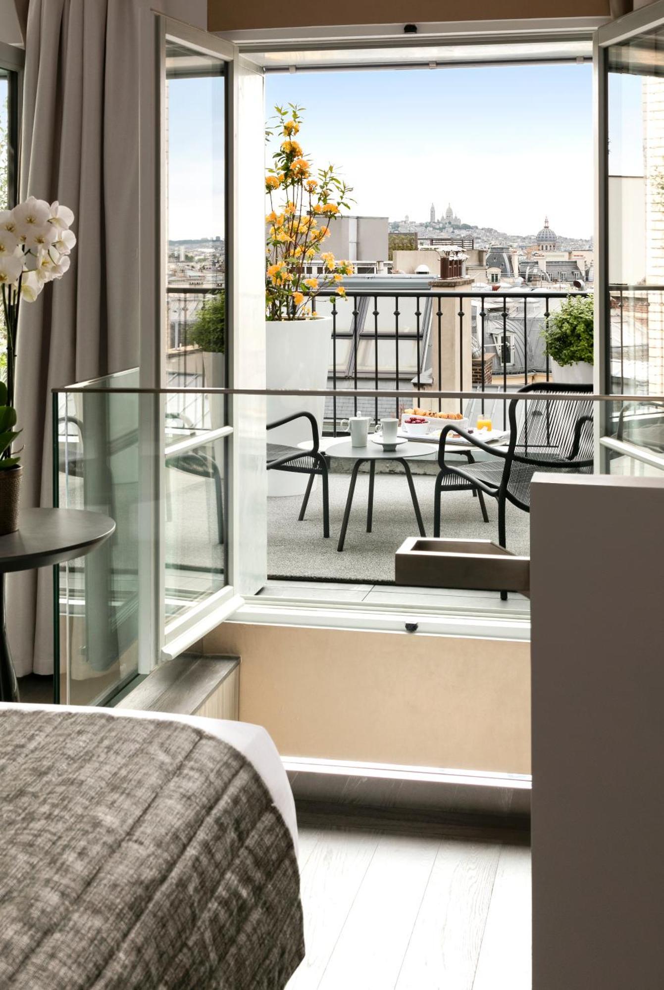 La Clef Champs-Elysees Paris By The Crest Collection 部屋 写真 The Terrace